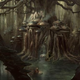 Illustration for article titled Concept art of the Rock Troll realm that was cut from emThor/em